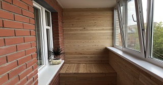 Отделка, остекление, утепление балконов в Нижнекамске от 210 руб. м/2.