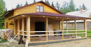 Пристроить веранду под ключ в Нижнекамске, цена от 10262 руб.